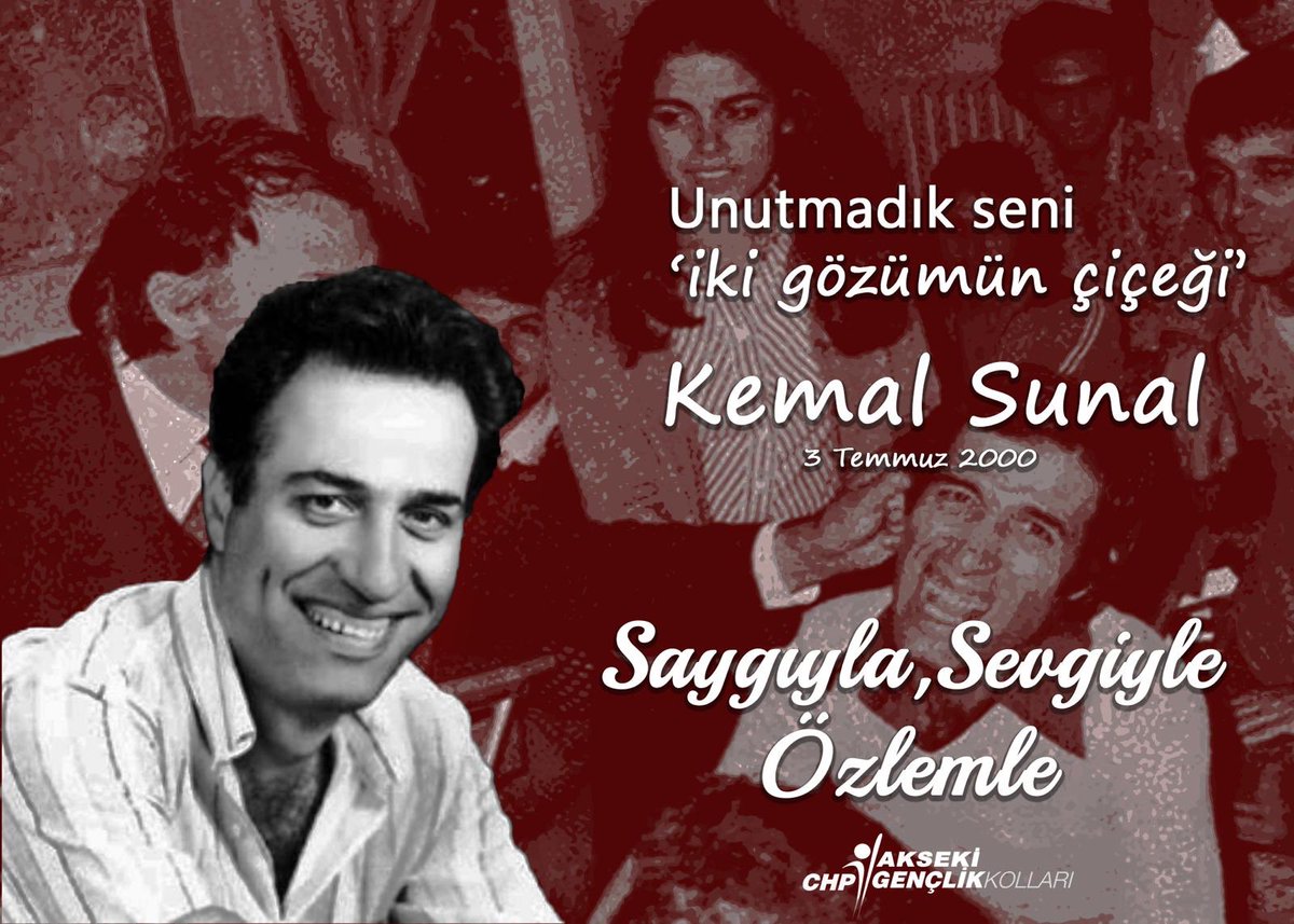 Büyük adam seni saygıyla anıyoruz... #KemalSunalıOzlemleAnıyoruz