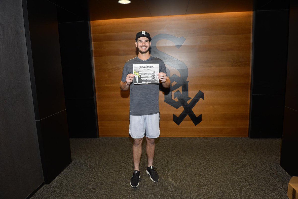 whitesox's tweet image. First game.
First win.
Congrats, @DylanCease!