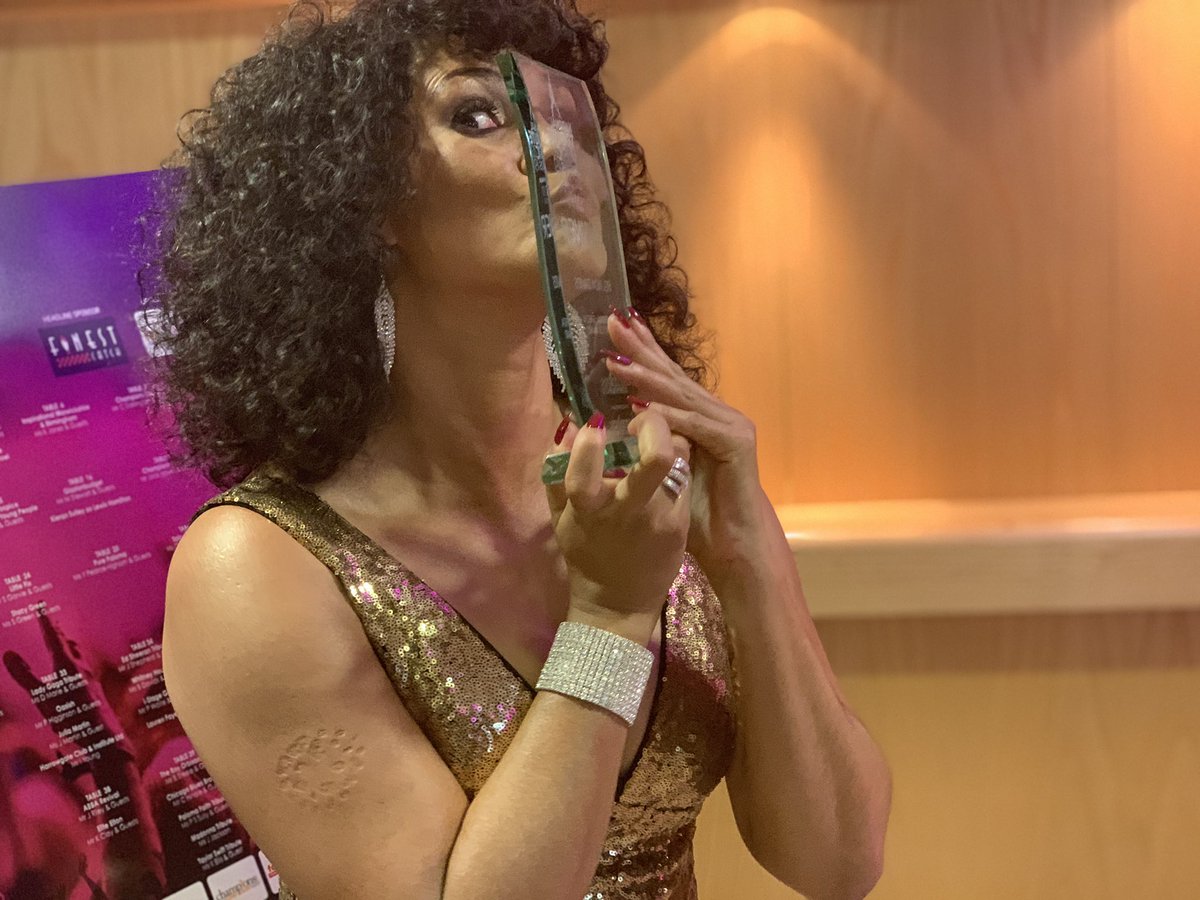 BEST INTERNATIONAL ARTIST!!!! WE DID IT!!!!! THANK YOU ALL SO MUCH. What an absolute honour. <a href="/NationalTribute/">NTMAs</a> <a href="/ChampsMusicEnt/">Champions Music & Entertainment</a> #NTMA2019