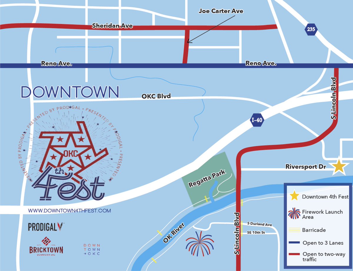 It's looking like another fun summer weekend in the neighborhood! Check out the entire list of business specials and then enjoy fireworks with the family downtown.  Fireworks will be viewable in Bricktown! 

💥WHAT: <a href="/OKC4thFest/">OKC 4th Fest</a> 
💥WHEN: FIREWORKS AT 9:45PM
bit.ly/OKC4thFest