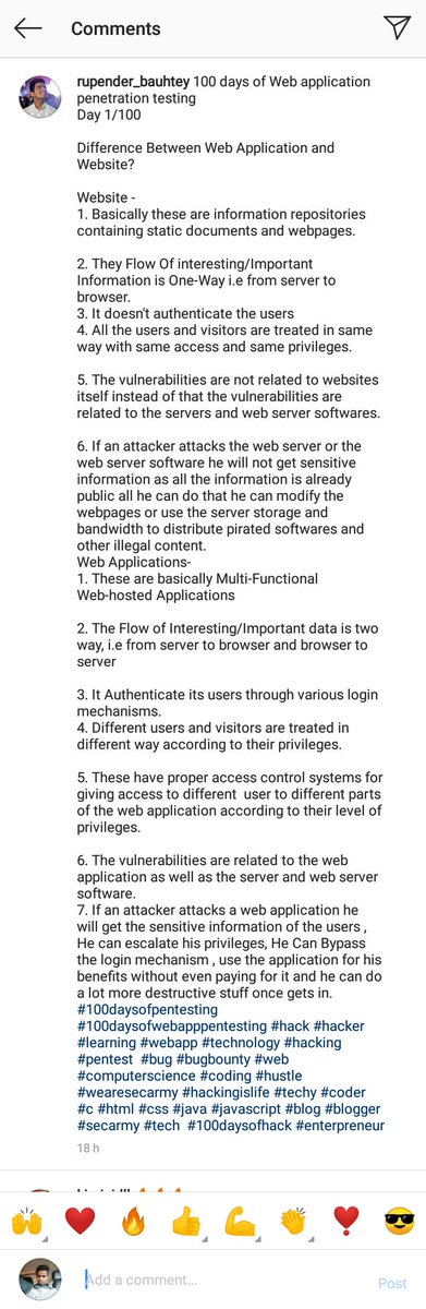 Deepak76102646's tweet photo. Web application vs Website 💪🏼🤞🏻🙏🏻 https://t.co/zAdlKOENww