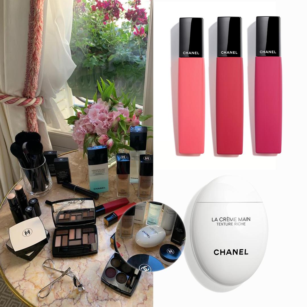 Dress Like Phoebe Tonkin on X: 2 July [2019]  On Victoria Baron IG  stories you can spot #chanel Rouge Allure Liquid Powder ($30) in 950  Plaisir, 956 Invincible and 958 Volupté