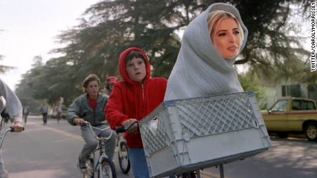ReelScottPruitt's tweet photo. @IvankaTrump I.T. Phone Home! #maga https://t.co/DpgSgd1RtX