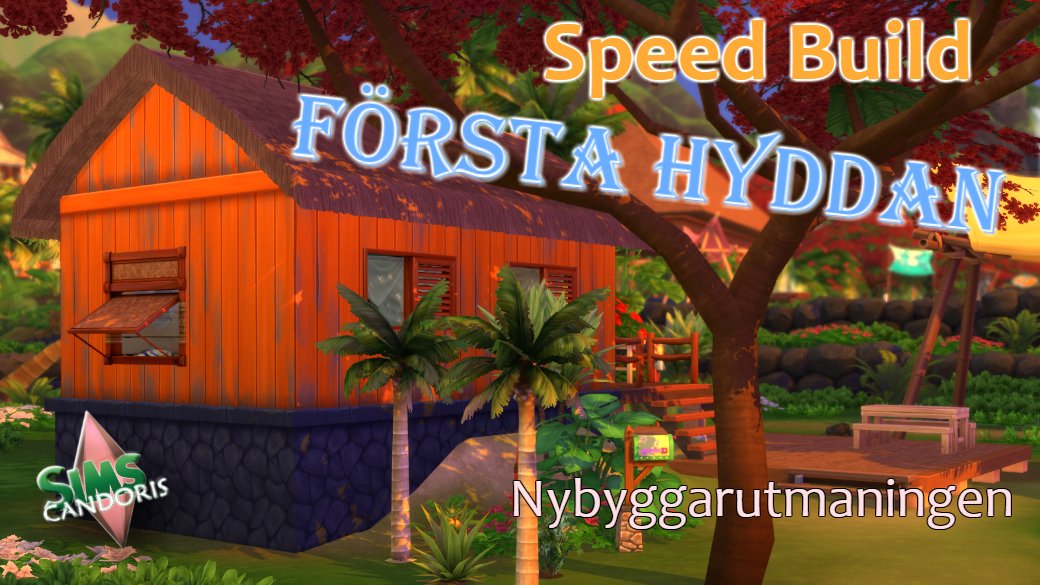 simscandoris's tweet photo. A simple starterhome for #Sulani #TS4IslandLiving #TS4SpeedBuild | Första Hyddan (Nybyggarutmaningen 3.0) https://t.co/Tw4MerapOl via @YouTube https://t.co/kFJKq5Hn3w