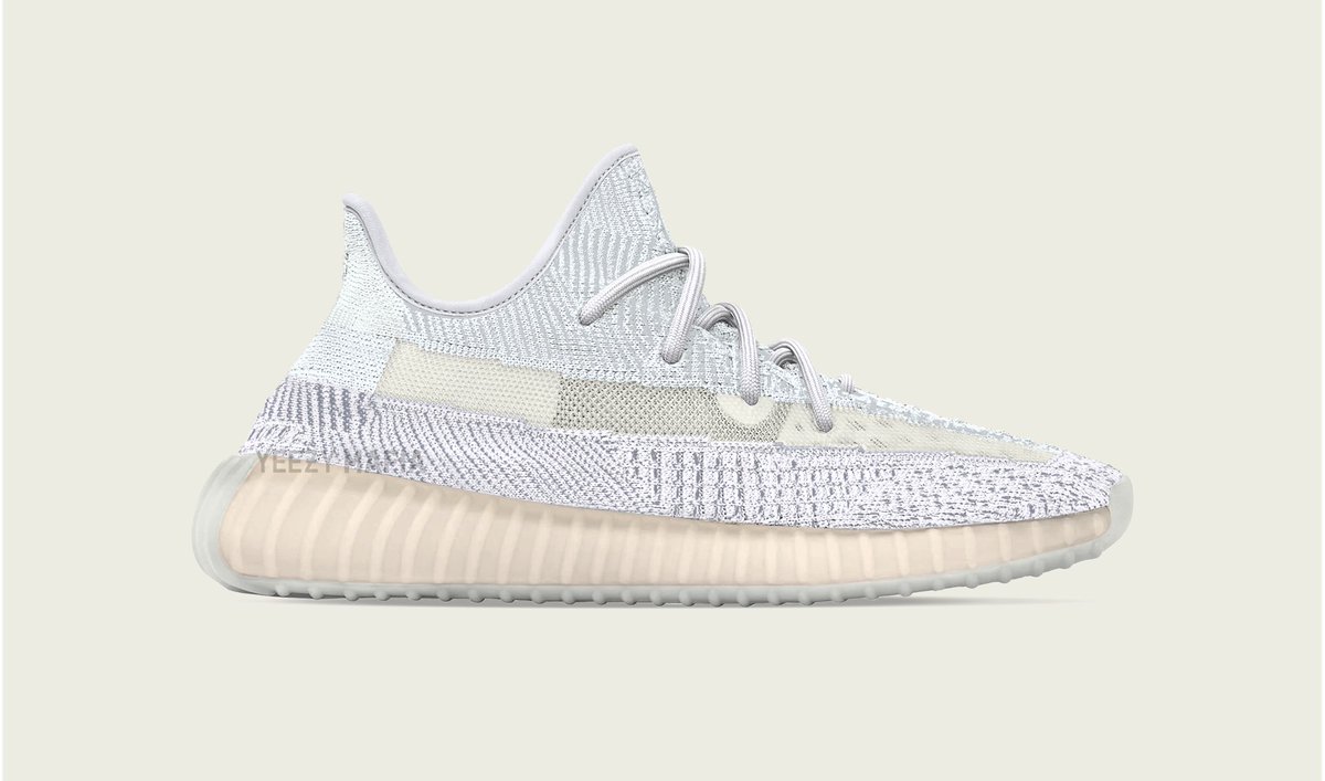 yeezy cloud white stock