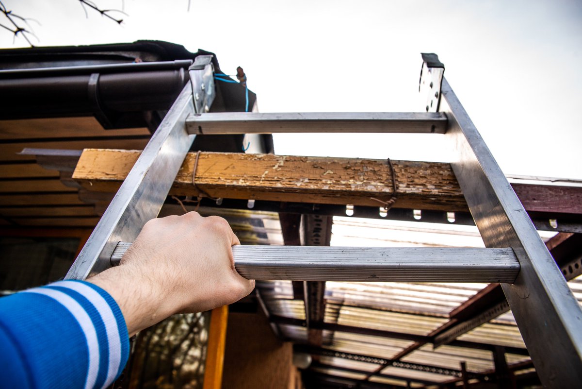 You don’t have to fall far off a ladder to be seriously injured. If you're doing some DIY this winter, take a look at the easy-to-follow steps to ladder safety. bit.ly/2MtI3eL #nswaci #homeladdersafety  #DIY  #renovation