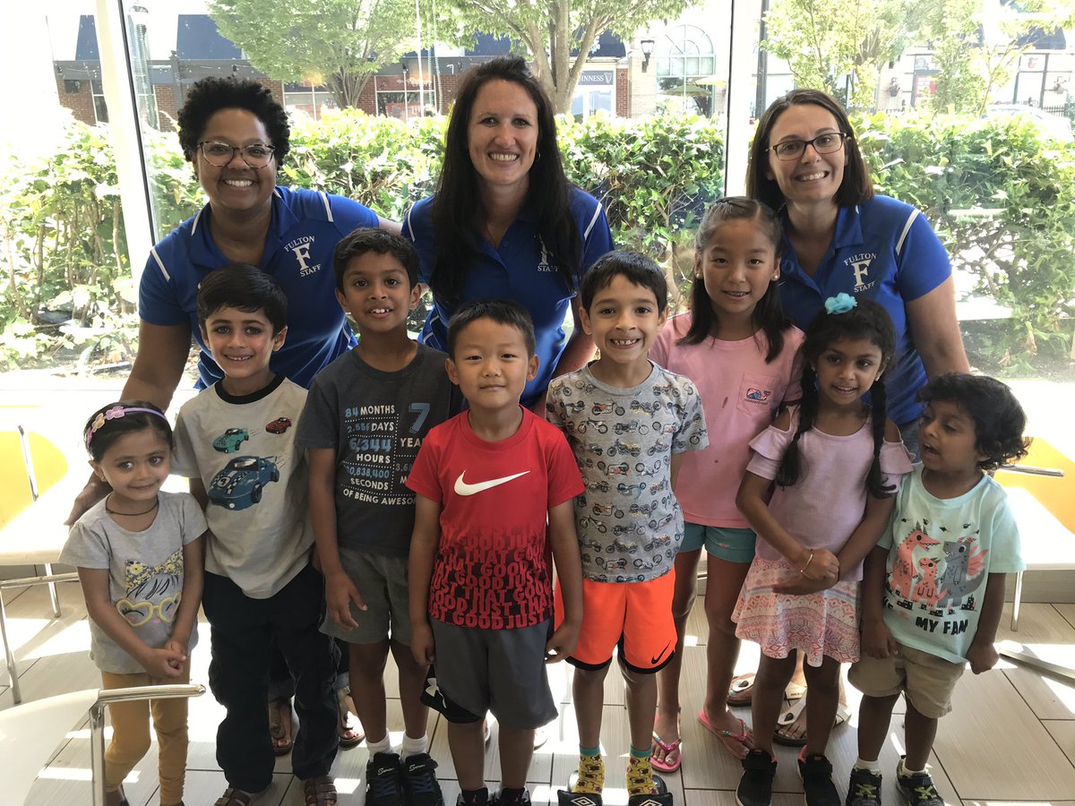 We had so much fun spending time with some of our wonderful students and families over a cup of frozen yogurt <a href="/hcpss_fes/">Fulton ES</a>