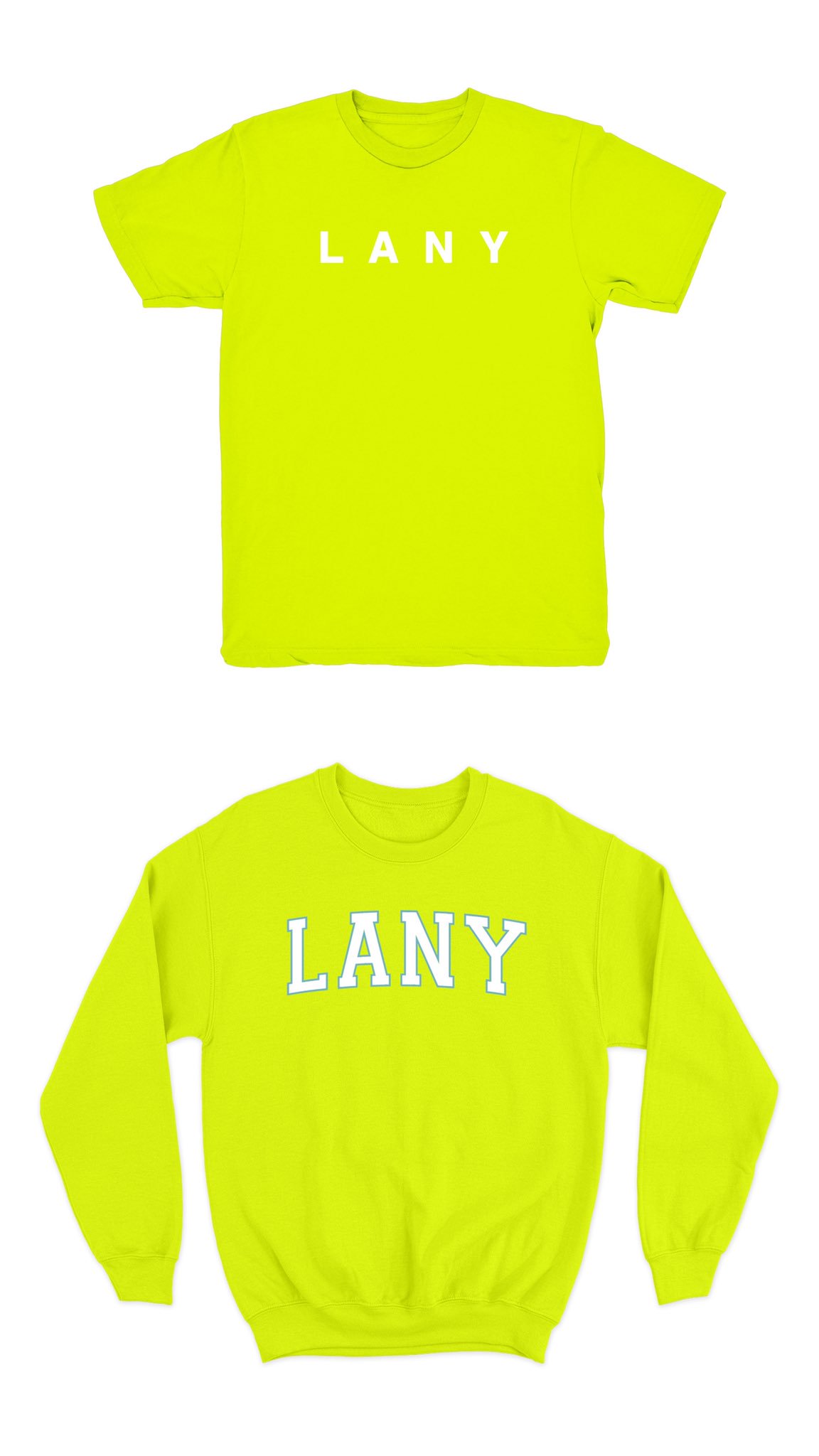 LANY on X EXCLUSIVE NEON MERCH AVAILABLE FOR 72 HRS ONLY https t LV8cH57ieS https t DY09IlThnU X