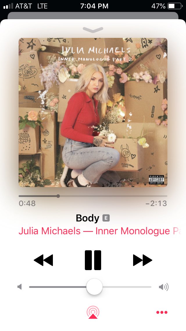 madigrace1997's tweet photo. Seriously, thank you @juliamichaels from the bottom of my heart ❤️❤️❤️
#Body #InnerMonloguePart2 https://t.co/J2dCWgtWTL
