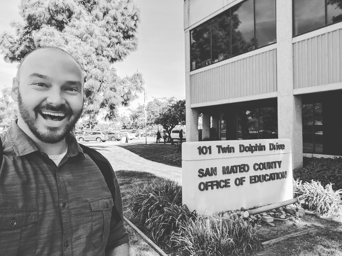 BradOstrander's tweet photo. I am excited, honored, and proud to announce that I am moving to the Bay Area! I've accepted the position of Coordinator, School Climate for @SMCOETweet! I will miss @IDEACenterHS, but I am excited for this new opportunity! #IDEACenterHS #SMCOE #CampLEAD https://t.co/sfRGF0FEHk
