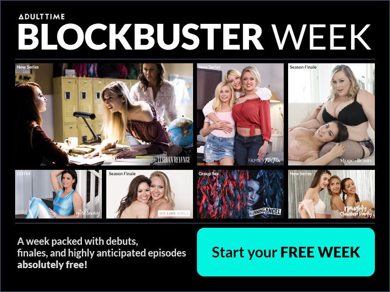 Girlsway Free Week w/ Adult Time bit.ly/2YyWb8g @MsIndiaSummer @xCarolinaSweets #Happy4th