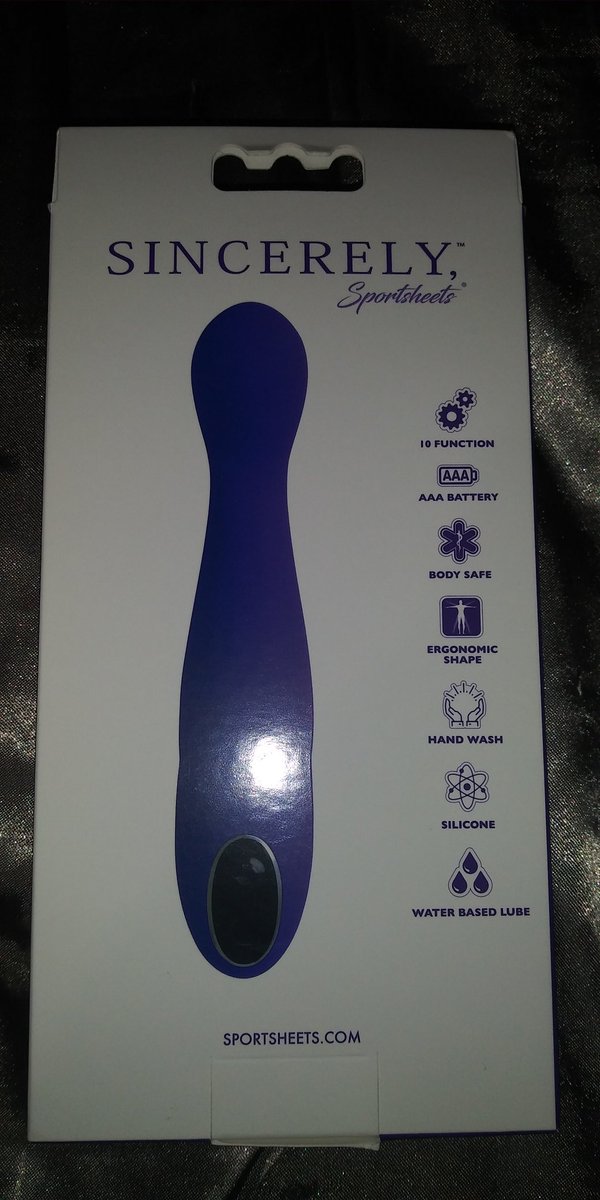 Greatvibes8's tweet image. Sincerely by sportsheets is a wonderful little g-spot vibe. You&apos;re looking for that something to send you over the edge over and over... Well this is the perfect toy for you.

Sincerely G-Spot $15.00