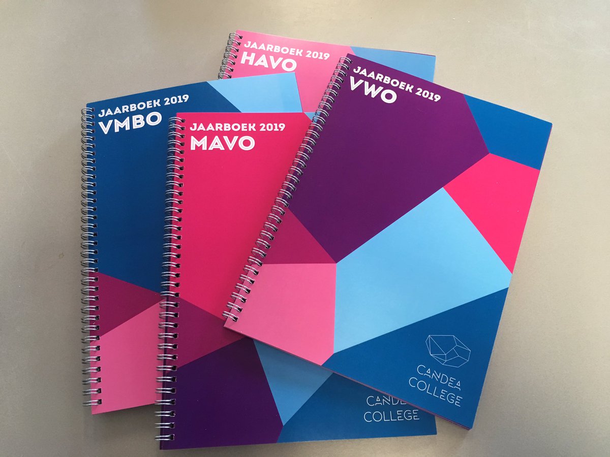 Wij mogen al een aantal jaar voor het <a href="/Candea_College/">Candea College</a> de jaarboeken maken die uitgereikt worden aan de geslaagde studenten. Ook nu hebben wij het #design &amp; #drukken mogen verzorgen! Mooi project!