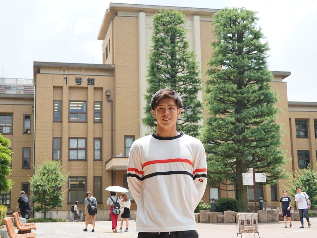 日本大学文理学部体育学科 Dept Of P E Nihon Univ Koki Tachi Who Is A Senior Student In Our Department Will Join Shonan Bellmare As A Professional Soccer Player From His Uniform Number