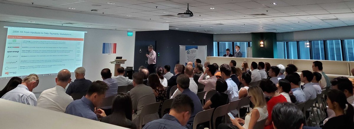 Last night we had the pleasure of partnering with <a href="/Positive_Ener/">Positive Energy Ltd.</a> on the occasion of their official #Singapore launch! During the event, Positive Energy unveiled their new digital platform &amp; explored the topic of clean energy investments in #Asia with top #sustainability experts