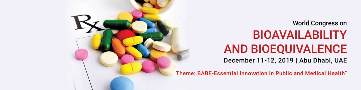 GARYSAM39037050's tweet photo. We would like to inform you that we are organizing "CPD accredited International Conference on "BABE CONGRESS 2019" which is going to be held on December 11-12, 2019, Abu Dhabi,UAE. For more information: https://t.co/mrDLJTmTli
#Pharmacist #Pharmaceutical #pharmacology #medicine https://t.co/TJANlvHDhe