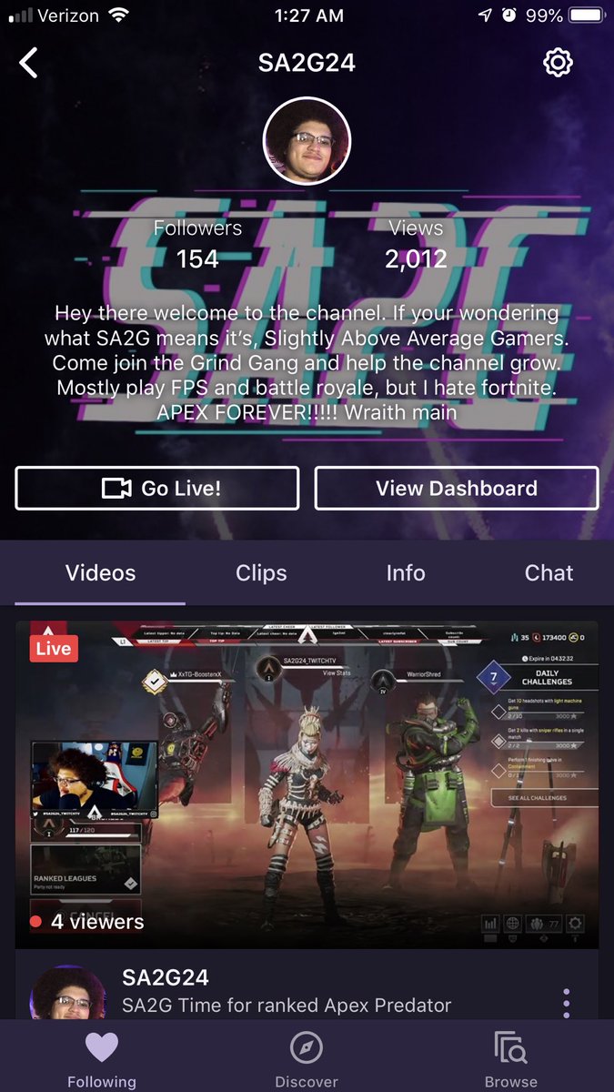 CoryLockhart's tweet image. Come check out the stream we’re going late into the night come join the grind gang. 
.
.
.
.
.
#youtube #playstation #pcgaming #twitch #battleroyale #dank #xbox #games #funny #gamer #apexlegends #ps4 #game #memes #dankmemes #videogames #meme #love #lol #pc #gaming #twitch