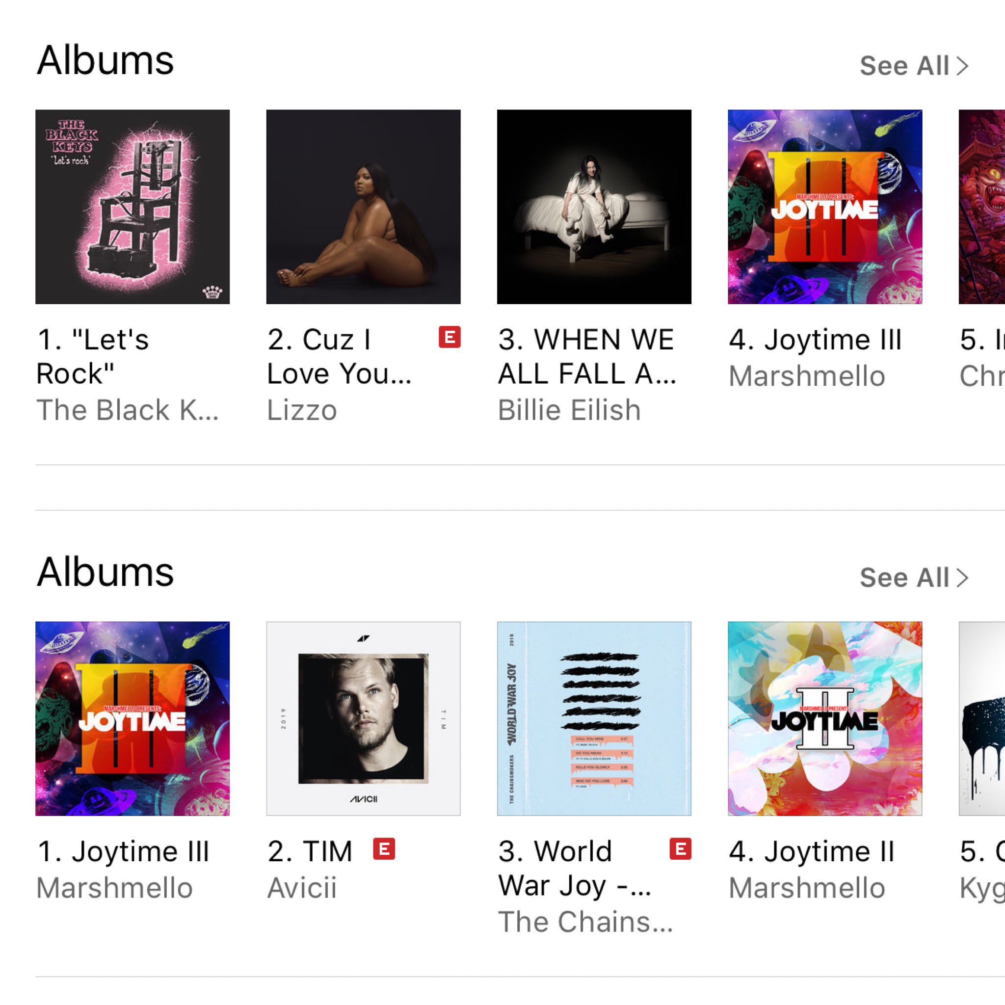 marshmello on Twitter: "Joytime III is number 4 overall on @iTunes and