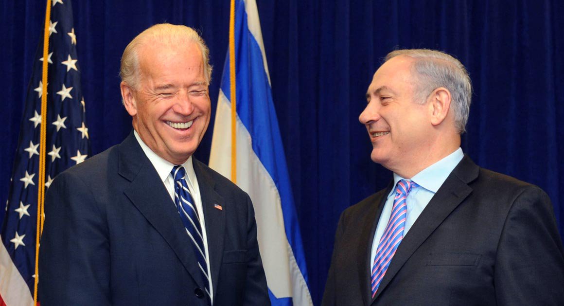 5.  @JoeBiden: Self-described Zionist. Brags of “record-setting” $38 billion military aid deal to Israel under Obama. Falsely states it is the Palestinians who don’t recognize two-state solution. As Vice President he supported US-backed Israeli massacres in 2009, 2012 & 2014.