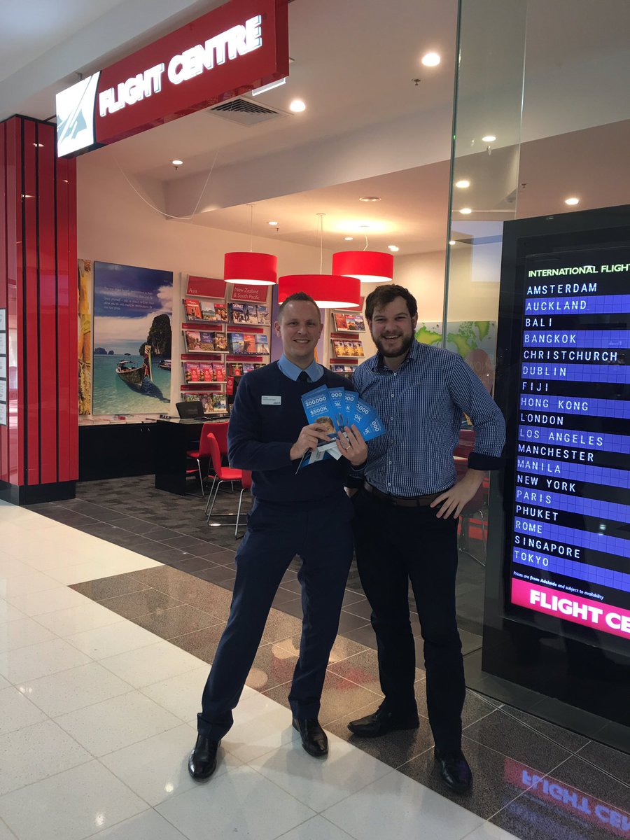 An offer so good....300000 points. Next stop after we help with your Home Loan at ANZ Colonnades, the Team at Flight Centre Colonnades to plan your holiday. The world awaits with an offer this good. Ask us how you could take advantage of it. Branch-Colonnades-5217@anz.com