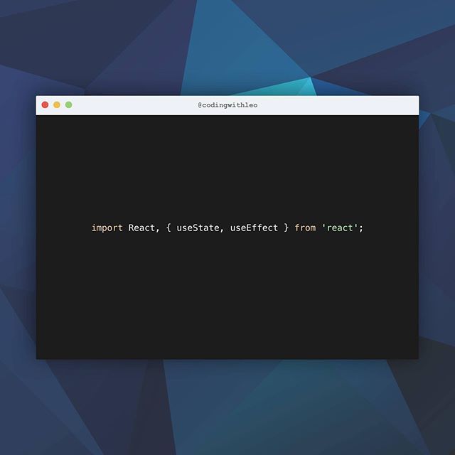 codingwithleo's tweet image. How to use Effect React Hooks by importing the {useEffect} single named export. ⠀
⠀
If you're familiar with React class lifecycle methods, you can think of useEffect Hook as componentDidMount, componentDidUpdate, and componentWillUnmount combin… ift.tt/2xv0Mfy
