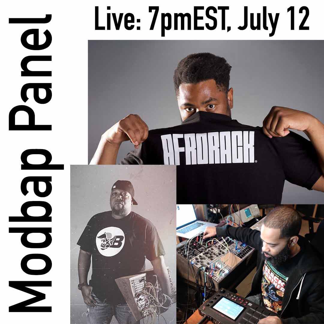 ncoastmodularco's tweet image. Join @BBoyTechReport, AFRORACK, and Ali The Architect for a live streamed panel discussion about modbap on Instagram, Facebook, and YouTube on Friday the 12th at 7pm EST! 

#modbap #boombap #modularsynth #eurorack
