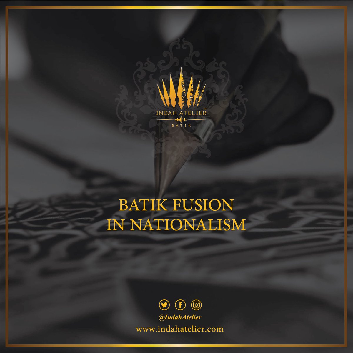 IndahAtelier's tweet photo. Quote of The Day
Visit us at https://t.co/BA438DXDJU

#IndahAtelier #IndahAtelierBatik #Batik #BatikArt #BatikModen #BatikFesyen #BatikColors #BatikStyle #HanddrawnBatik #ExclusiveBatik #PremiumBatik #BatikMalaysia #Malaysia https://t.co/eauyH2nPMS