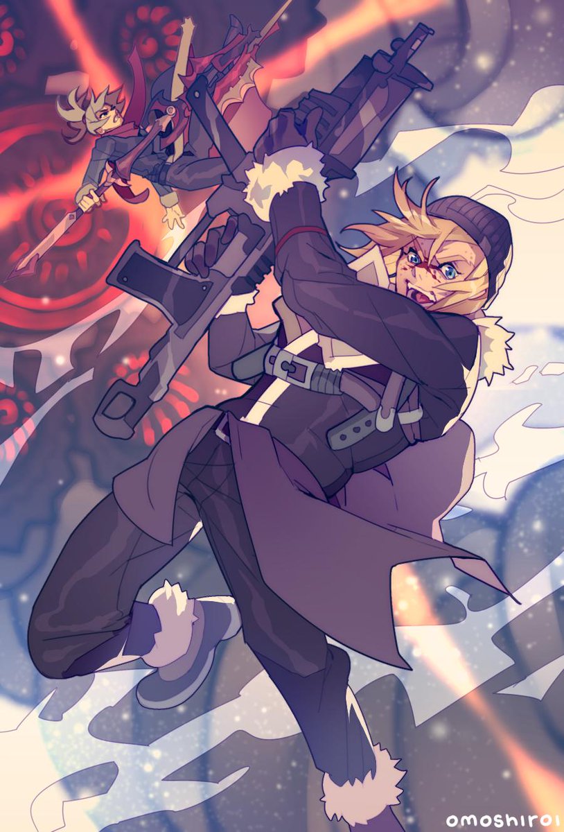 Episode:PROMPTO was my most anticipated FFXV update and I wanted to do something for it akin to a movie poster for the <a href="/ffxvcelebration/">FFXV Celebration Zine</a> zine ! 
I started it last year and theres a lot I'd change now but I'm happy to have gotten to contribute! 🥰