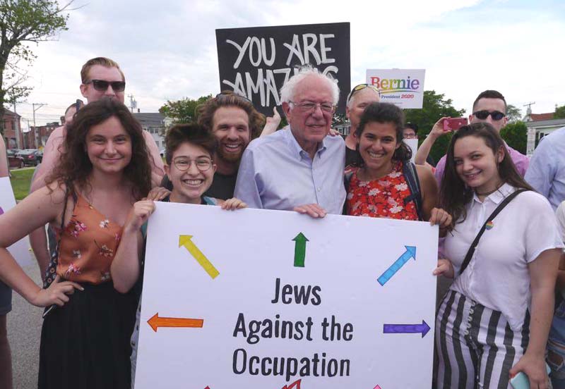 16.  @BernieSanders: Record of support for Palestinian rights. Defines his two-state position along int'l law, withdrawing Israel to 1967 borders. Says Israel must end “crushing military occupation” & siege of Gaza. Votes for military aid; threatens to end aid over settlements.