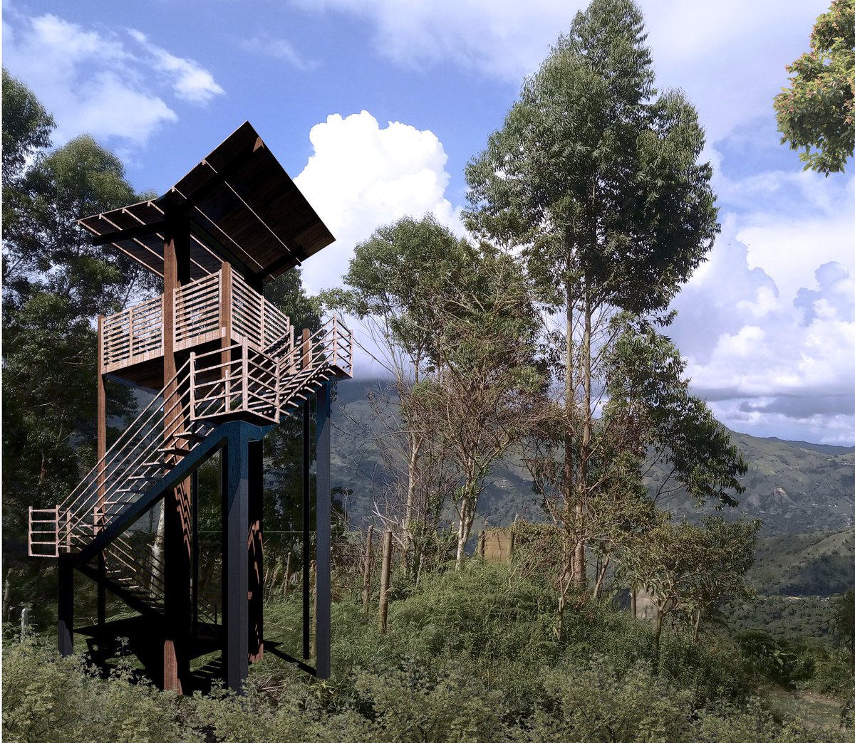 RdaTuristica's tweet photo. Al consorcio Senderos Risaralda fueron adjudicas las obras para el fortalecimiento de la infraestructura turística de 26 senderos ecológicos, seis torres de avistamiento de aves, seis miradores turísticos y plataformas con una inversión de $2921 millones, en un plazo de 120 días. https://t.co/c9WTeyys4r