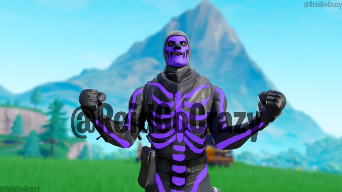 purple skulltrooper looking mad rn fortnite thumbnail for. 