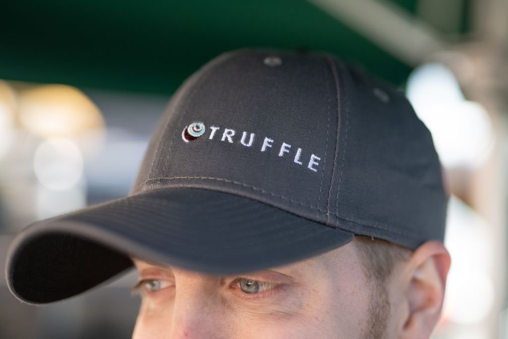 trufflesuite's tweet photo. We have a sweet swag giveaway! All you have to do is RT for a chance to win a Truffle hat by July 10. We are also giving these away at our interactive conference #TruffleCon2019 for anyone that gives us feedback on our tools too! https://t.co/sWU49NpqvC https://t.co/CrQfNqG14F