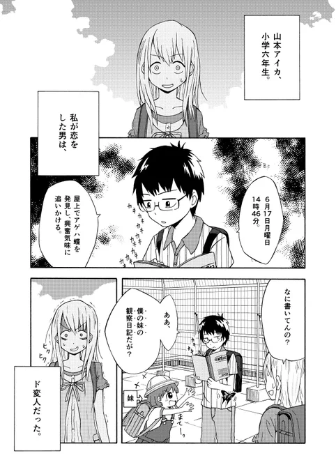 妹観察日記 1/8 