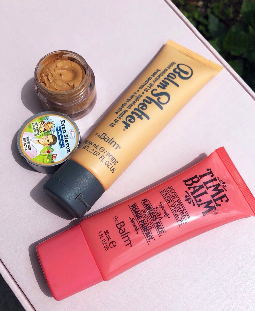thebalm's tweet photo. Ready to reach out and touch up someone! ✨ #EvenSteven #BalmShelter #timeBalm #theBalm https://t.co/qNaXkkmo9w