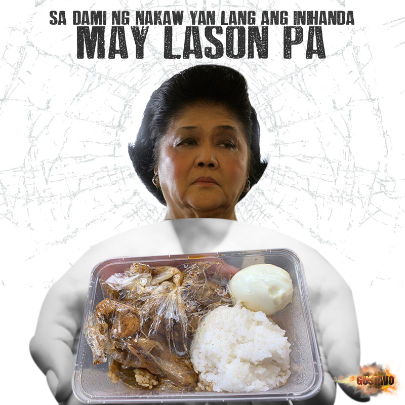 senyorgustav0's tweet photo. Sa kabila ng pagnanakaw niyo sa pera ng taumbayan, ganito pa ang ipapa-kain niyo, may lason pa. Susme! https://t.co/tBroAnibp7
