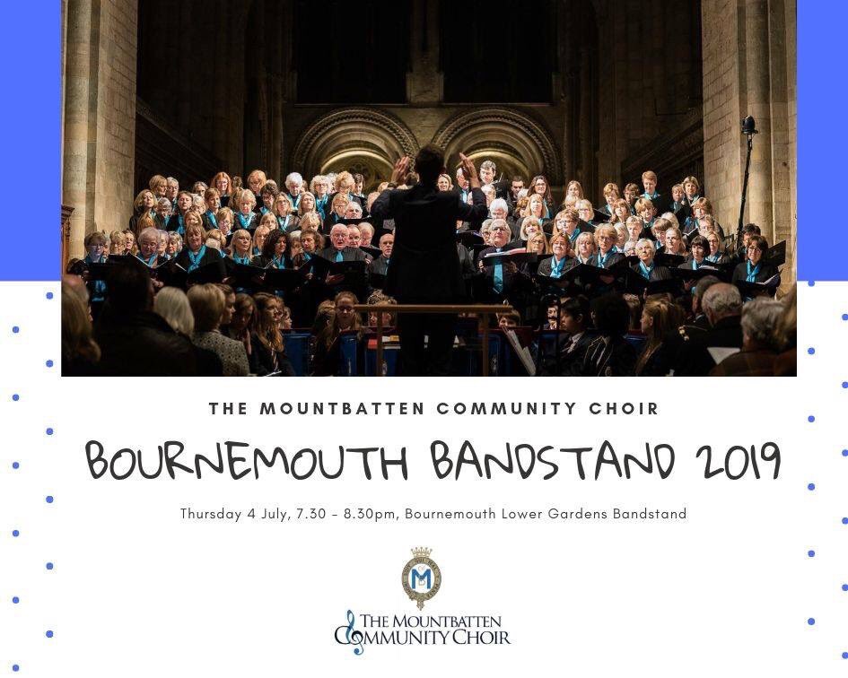 Looking forward to performing in sunny Bournemouth with the brilliant @TMCChoir this evening. Come and join us! ☀️ 🎶