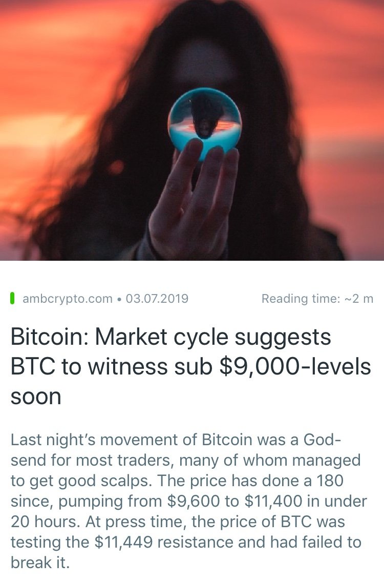 BitneyToken's tweet image. Bitcoin: Market cycle suggests BTC to witness sub $9,000-levels soon

For more information, please click on the link provided below!

cryptonews.net/177254/?utm_so…

#bitney #beeznix #bitcoin