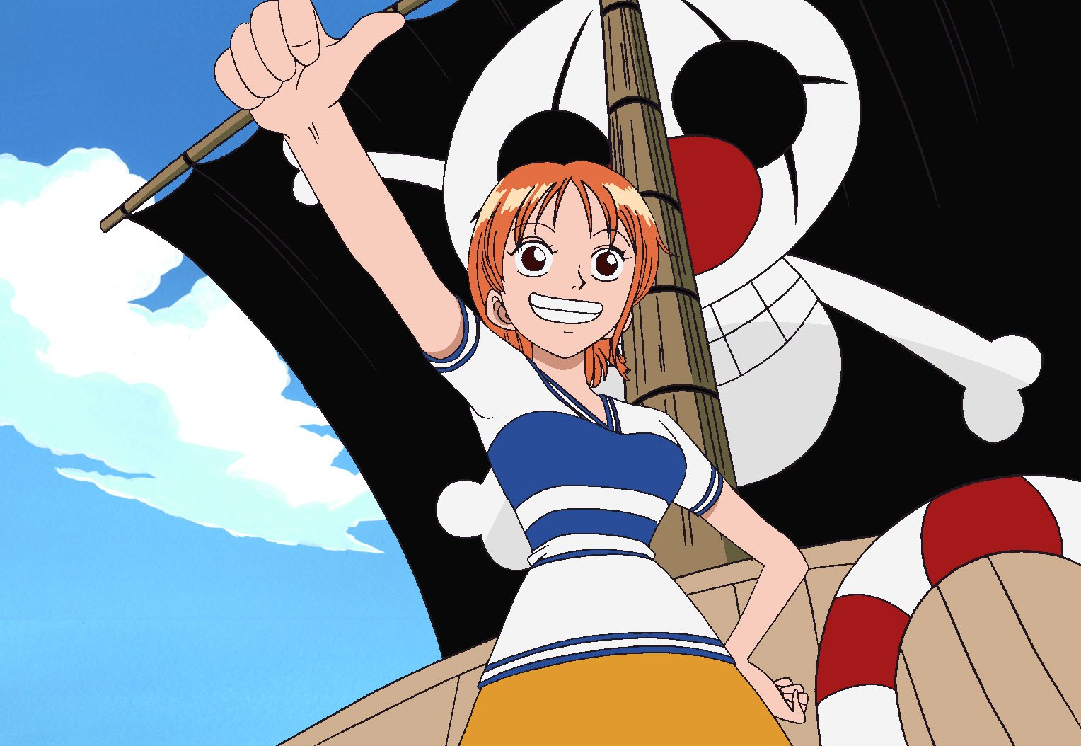 Toei Animation on X: Nami's got a new pet! What a cutie