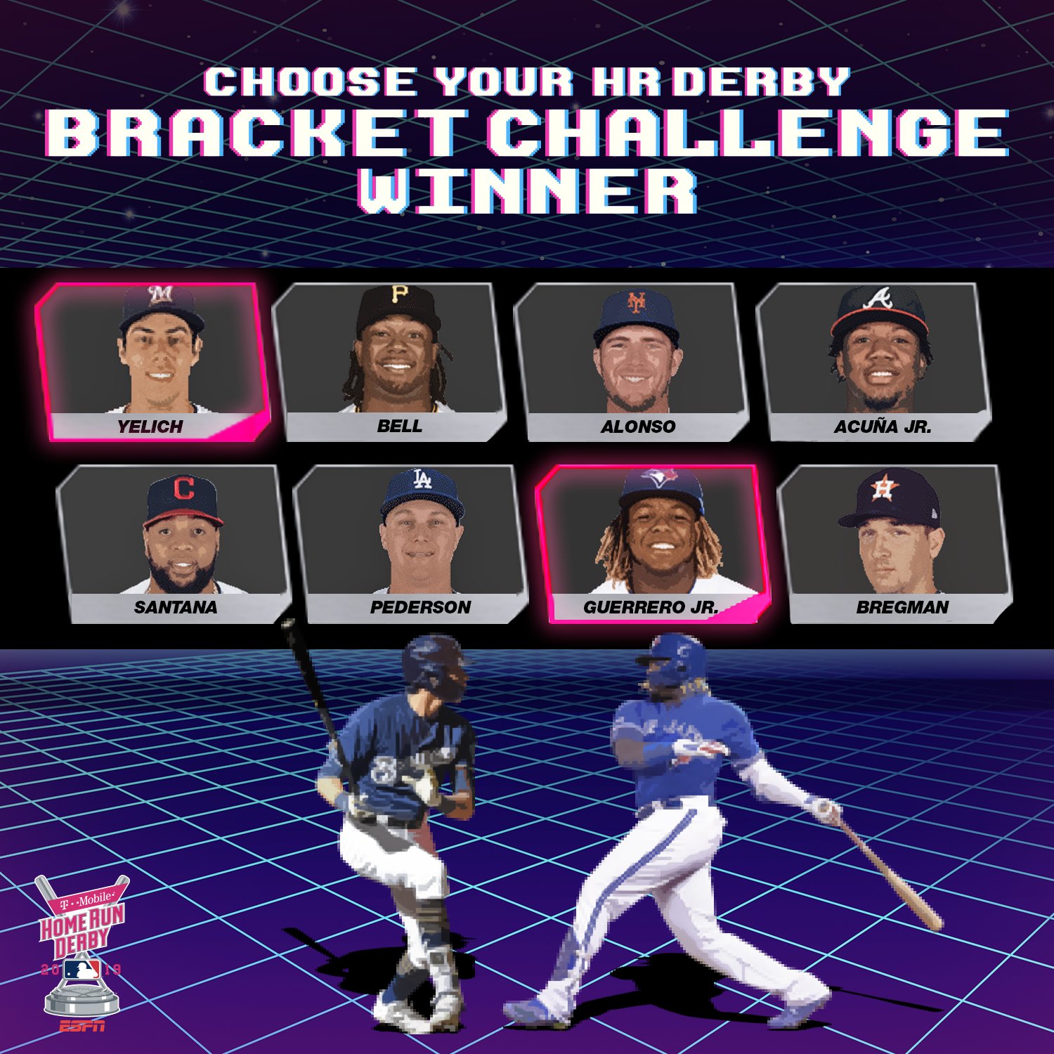 Mlb You Could Just Watch The Derby Or You Could Play The 19 Hrderby Bracket Challenge And Win 250 000 While Doing It T Co U3sshoe5ym T Co Q1qirmdnbs