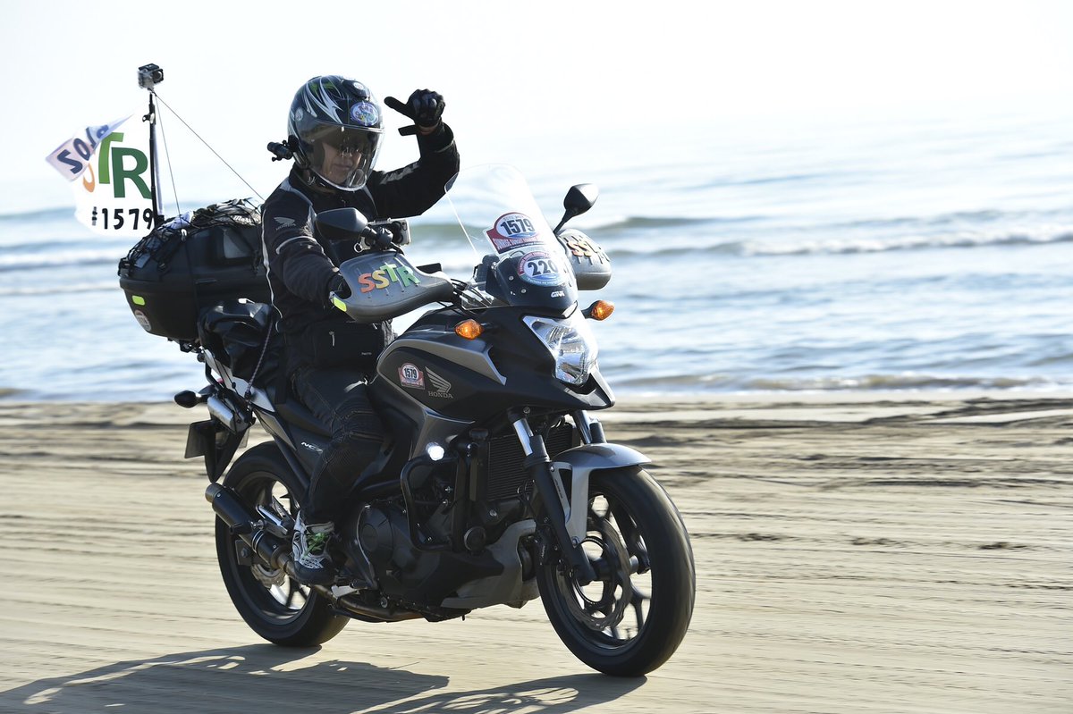 Nc750 Yasu Sstr19 5 25 千里浜なぎさドライブウェイにて Sstr Sstr19 なぎさドライブウェイ 千里浜 バイク ツーリング Nc750