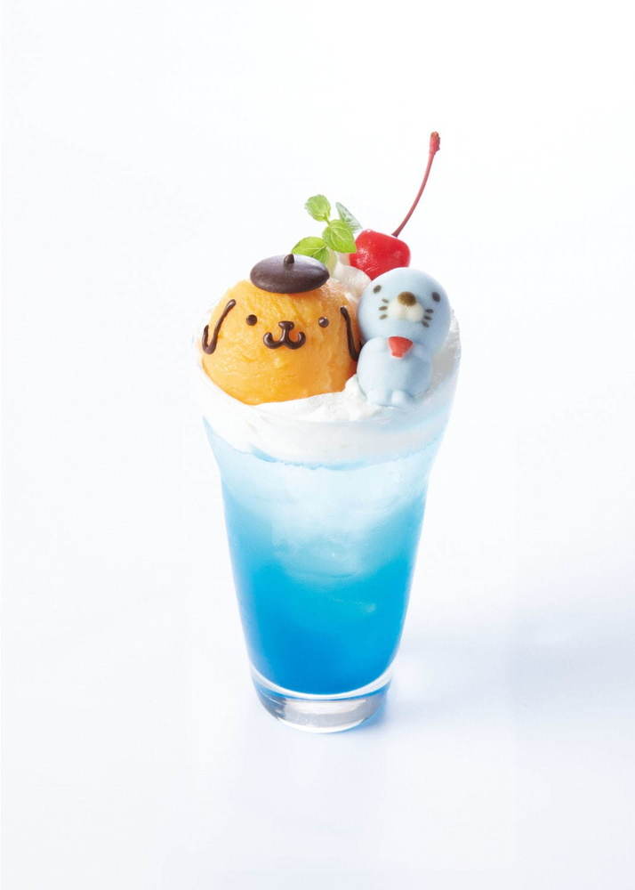 fashionpressnet's tweet photo. ぼのぼの×ポムポムプリンカフェのコラボメニュー、海水浴を楽しむふたりをイメージしたカレーなど - https://t.co/Qy4pSNmZMI https://t.co/frxlDMaP2O