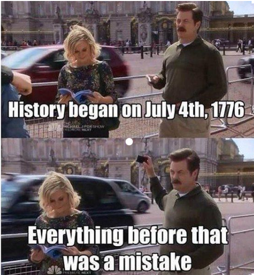 LibertarianWing's tweet photo. #HappyIndependenceDay
#RonSwansonStyle https://t.co/kCRtlBCyhf
