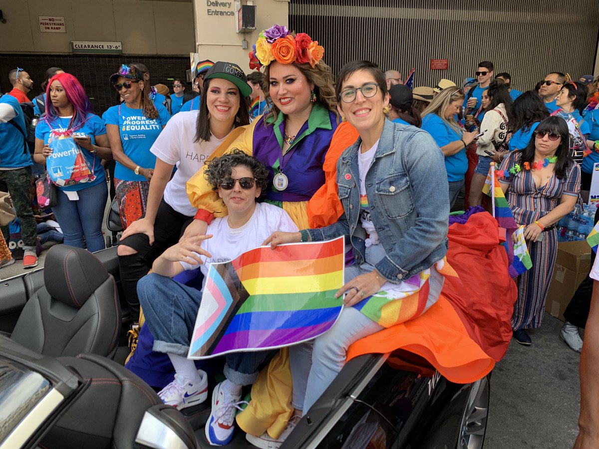 Y’all. We were the celebrity grand marshals at <a href="/SFPride/">San Francisco Pride</a> last weekend! It was surreal. Here are some videos. Check our the dress on la jefa, <a href="/TanyaSaracho/">Tanya Saracho</a> designed by L.A.’s own, #olima.