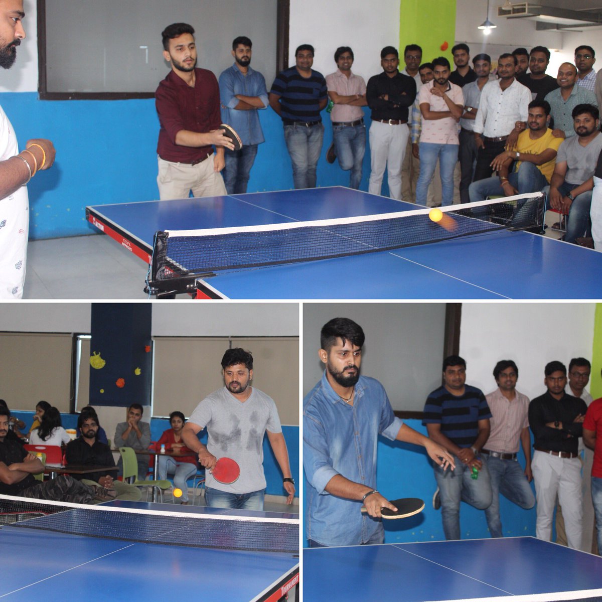 sdeievent's tweet image. Another day of #challenging matches were seen on 5th day of #smartDataTableTennisTournament at #Nagpur facility. Well done #winners for reaching next level. #TableTennis 🏓 #WorkHardPlayHarder #RightEnvironment