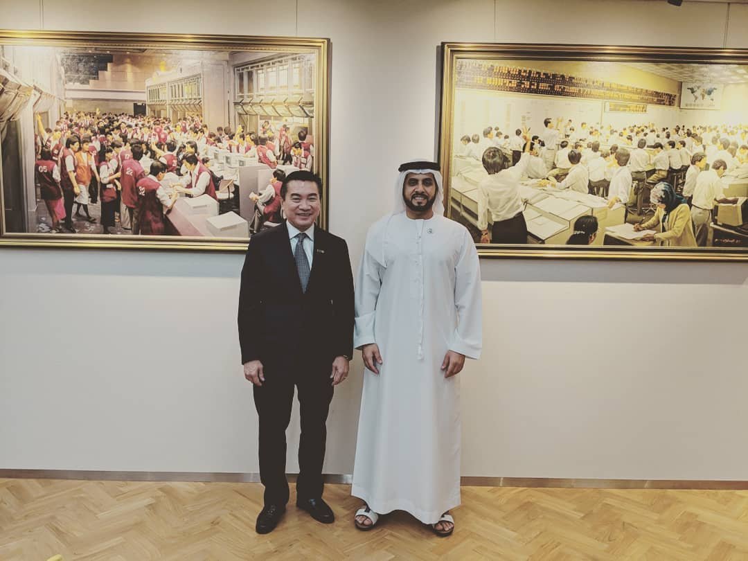 Acting Chief Executive of #ADX attends World Islamic Banking Conference (WIBC) CAPITAL MARKETS SUMMIT ASIA and meets CEO of #Singapore Exchange (#SGX), to expand ADX’s cooperation with global financial markets as well as to grow the base of its partners and investors