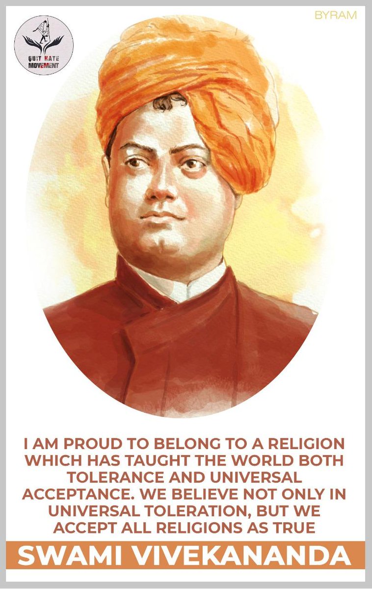 QuitMovement's tweet image. Homage to the Lion Monk of India, Swami Vivekananda on his death anniversary.
#SwamiVivekananda