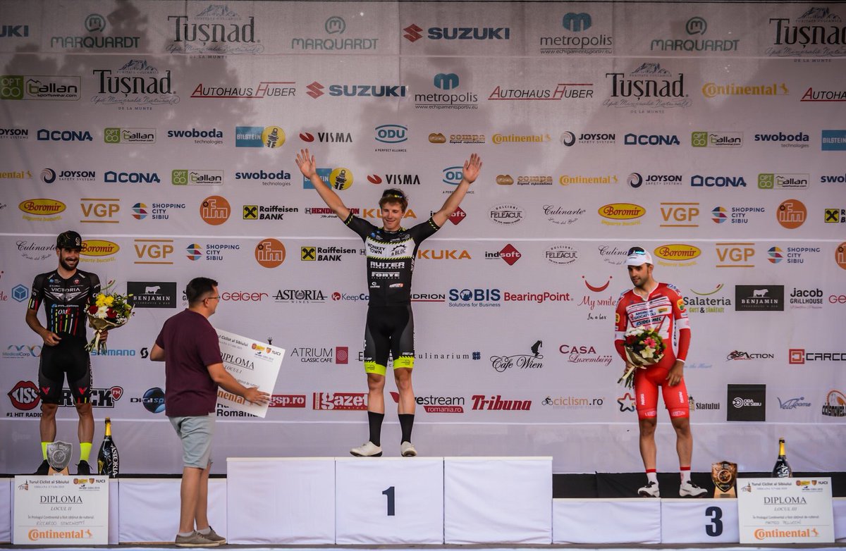 1st place @ prologue Sibiu Cycling Tour! 🐒🥇