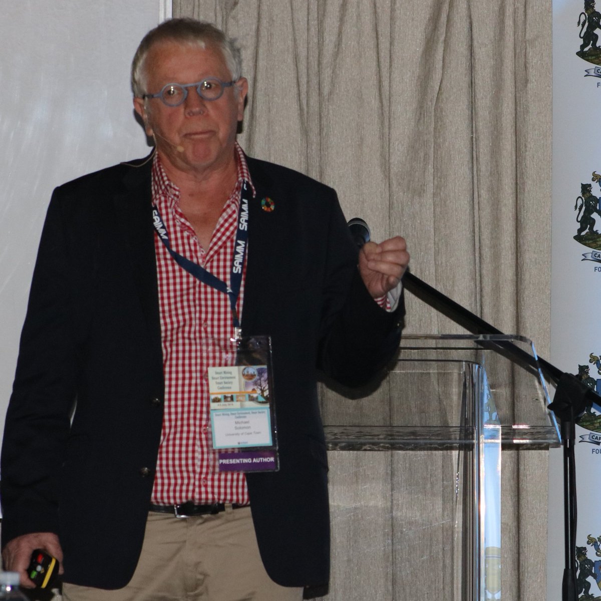 SAIMM1's tweet image. Session 2 looks @ Modernizing the minerals sector to embrace values, people &amp;amp; the environment(WEF Theme) without sacrificing efficiency &amp;amp; production. Prof. M. Solomon speaks- Economic Complexity and Succession Planning in the #SAMining industry is, from the @CapeTownUniversity