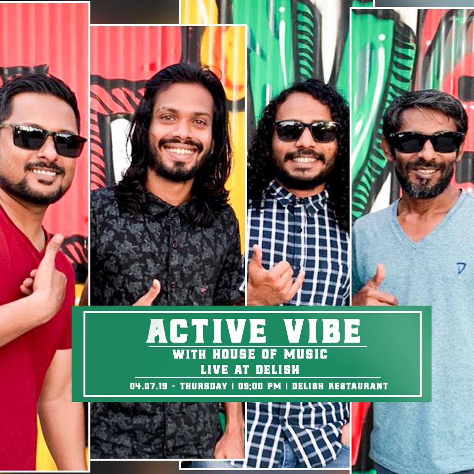 HouseofMusicMv's tweet photo. Tonight, Come &amp; Chill at Delish Central with friends, family &amp; Enjoy live Music Performances by Maafushi 'Active Vibe'
#HouseOfMusicEvent #HouseOfMusicMv #LiveMusic #music #Maldives #Weeklygig #GigNight https://t.co/SKTUHbbqvr