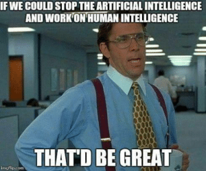 ProfessorBob_ai's tweet photo. What are your thoughts on this?
#humanintelligence vs #artificialintelligence
#theaiinstitute https://t.co/4IvTQVbjEQ